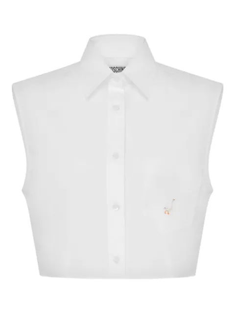 Moschino camisa corta de popelina