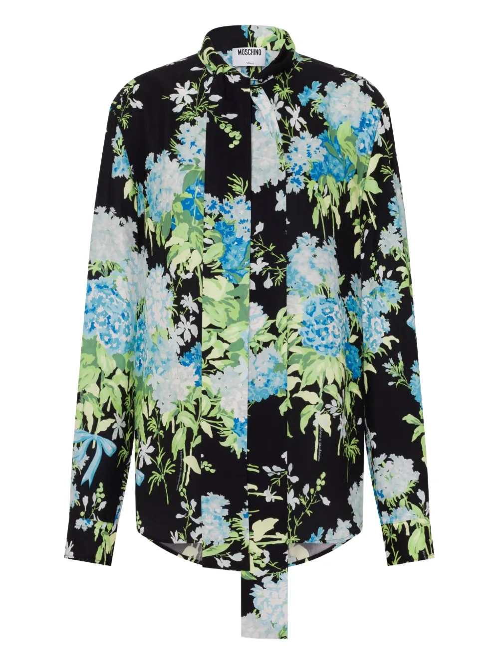 Moschino Overhemd met print Zwart