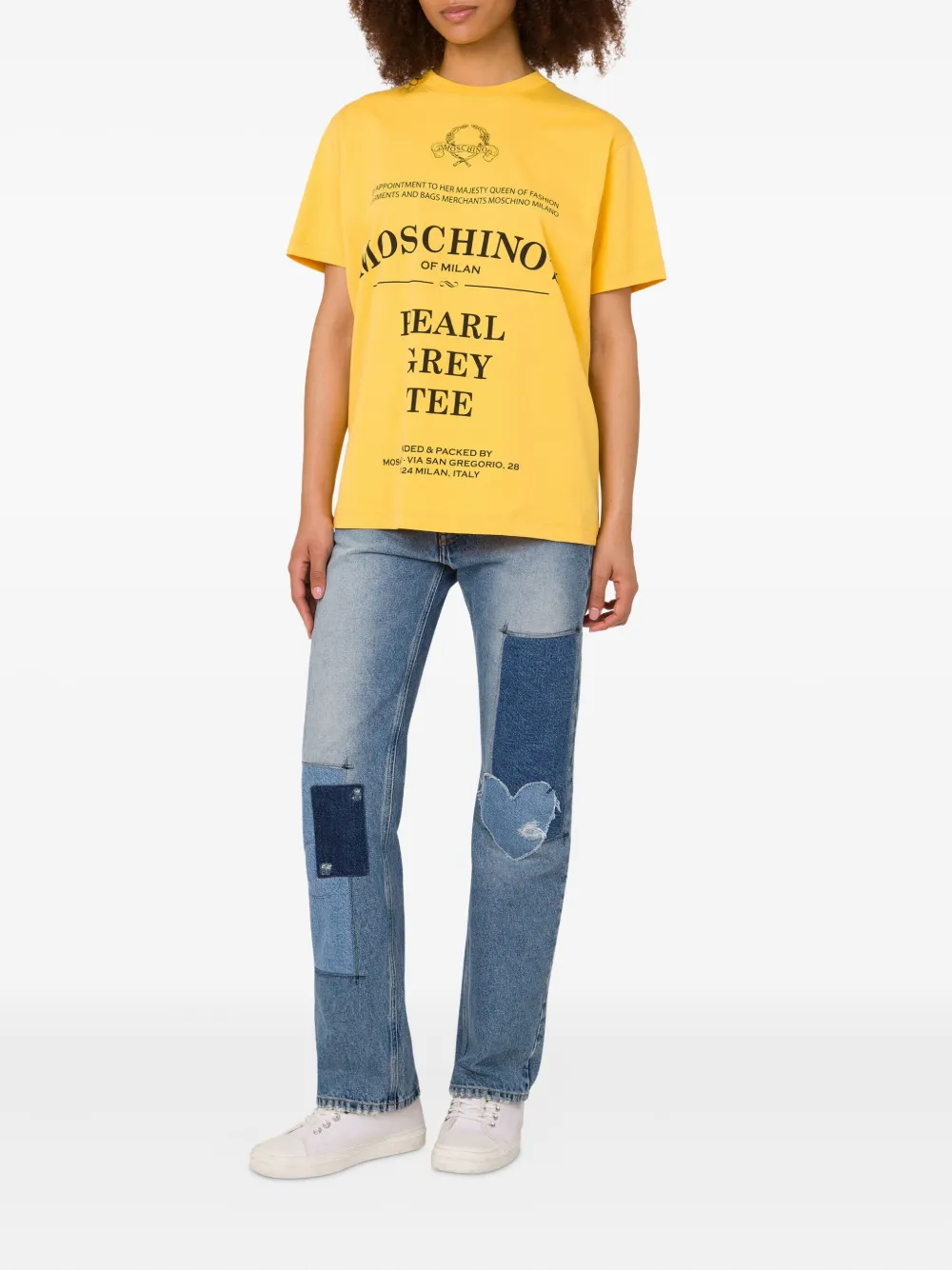 Moschino printed jersey T-shirt | T-Shirts & Jersey Shirts | Image 2