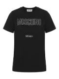 Moschino embellished cotton T-shirt - Black