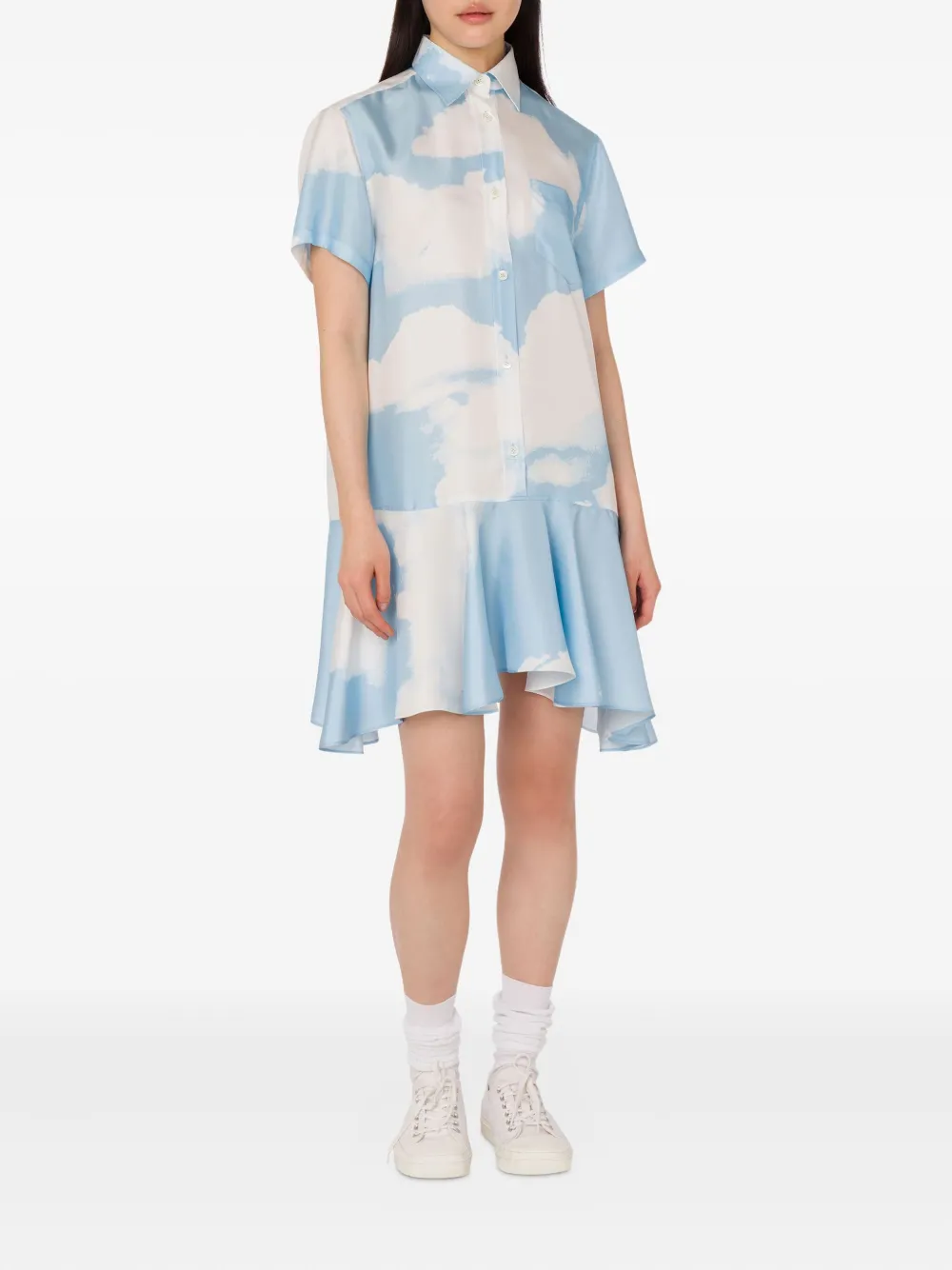 Moschino Archive Clouds print shirt mini dress | Day Dresses | Image 2