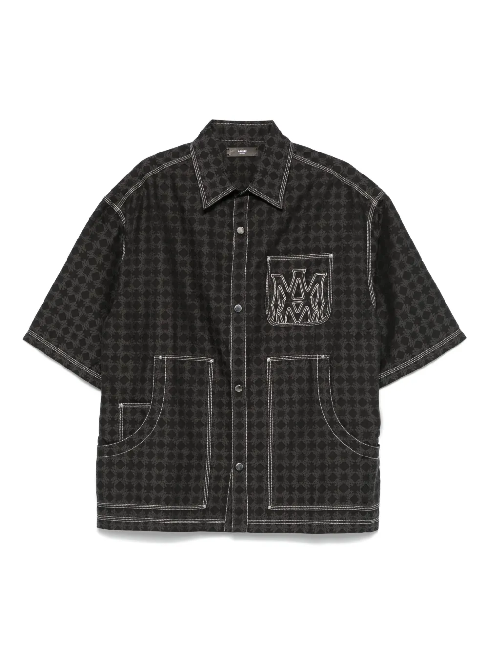 AMIRI MA Quad Hemd | Schwarz | Image 1