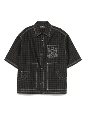 AMIRI Zip Sport Shirt | Black | FARFETCH