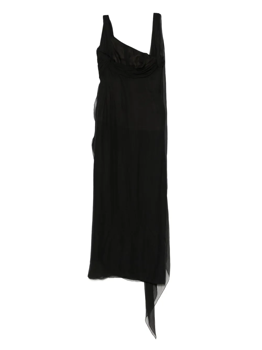 Valentino Garavani Pre-Owned 2000s zijden jurk - Zwart