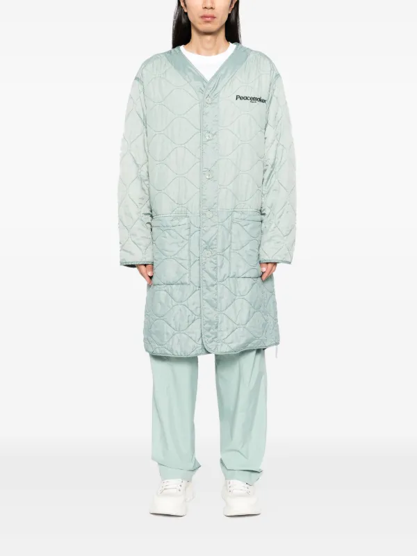 Peacemaker Oamc Long Liner Jacket | Blue | FARFETCH