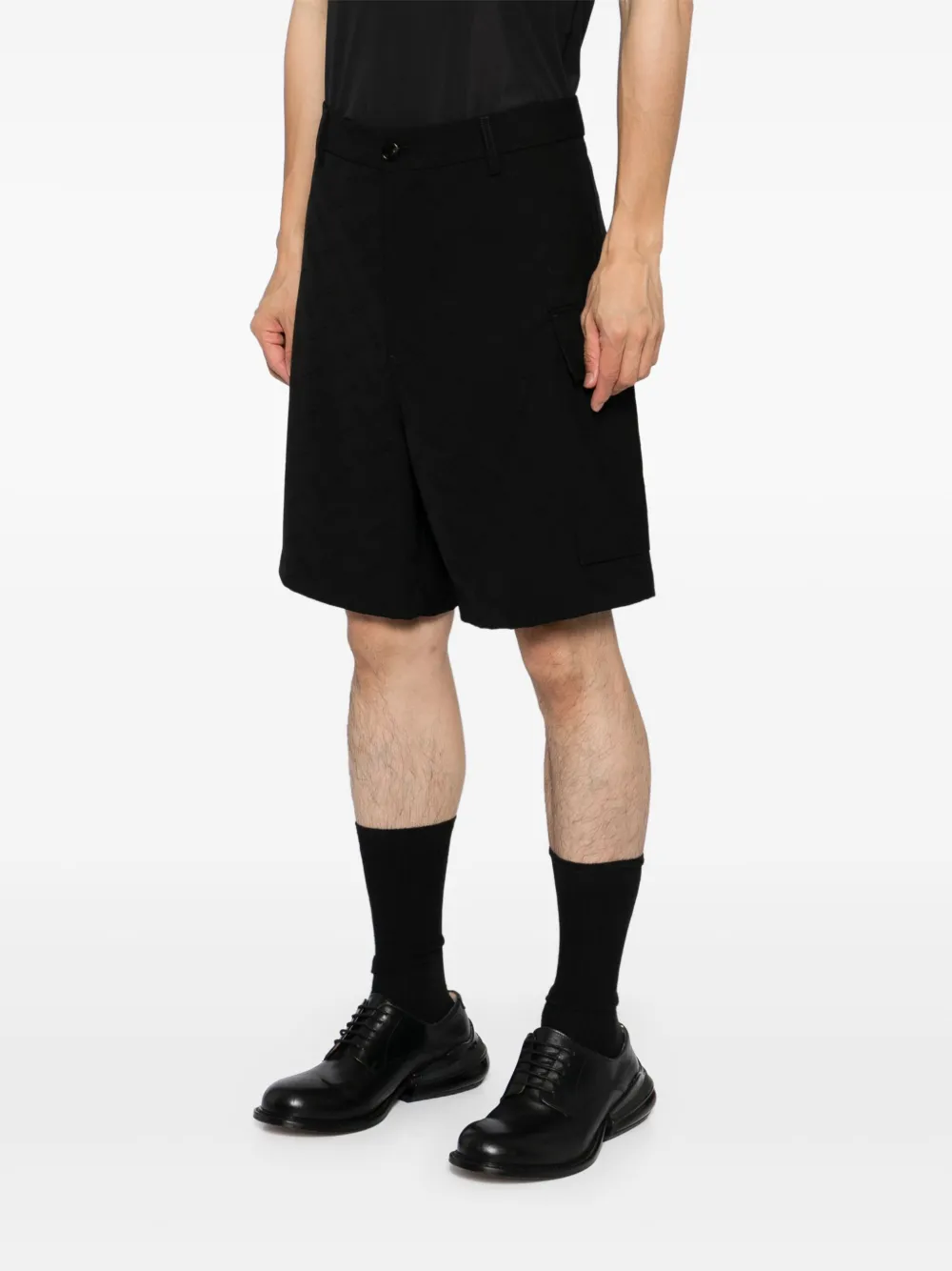 Marni Shorts met geborduurde confetti Zwart