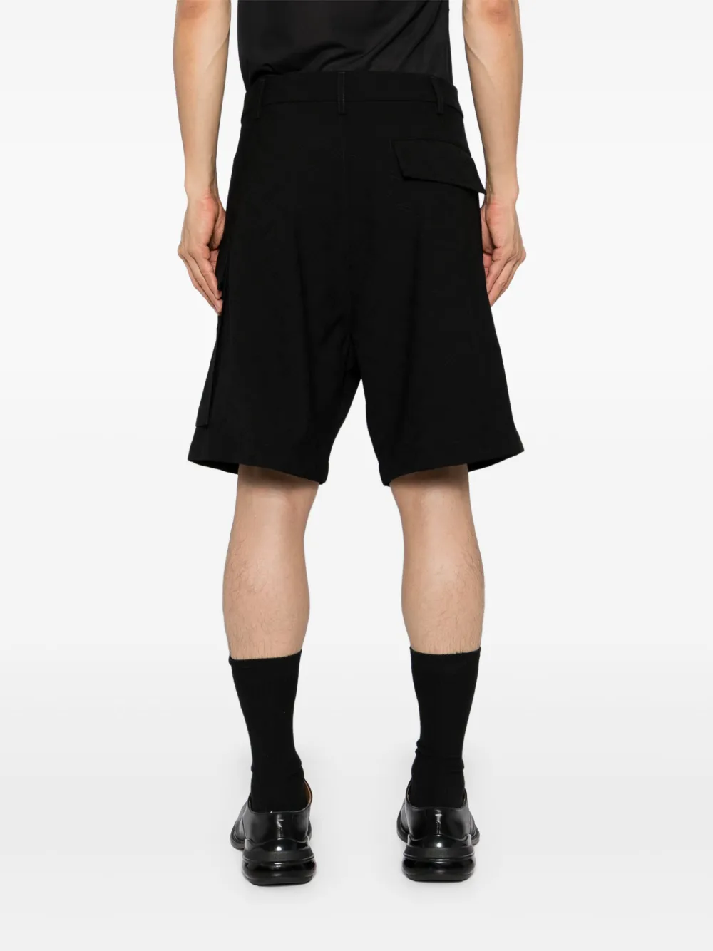 Marni Shorts met geborduurde confetti Zwart