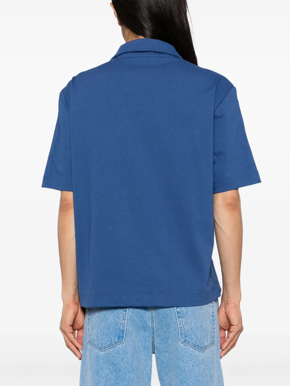 Marni Compact Royal T-shirt Blauw
