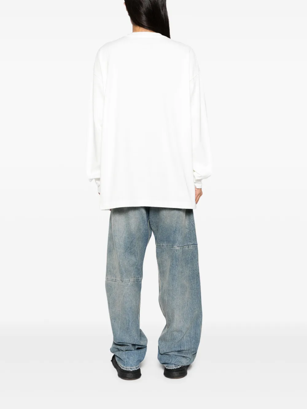 Maison MIHARA YASUHIRO Keith T-shirt met print WHITE