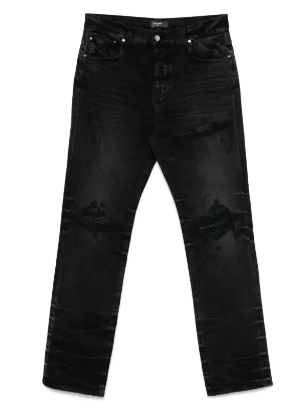 AMIRI コットン ジーンズ | ブラック | FARFETCH JP