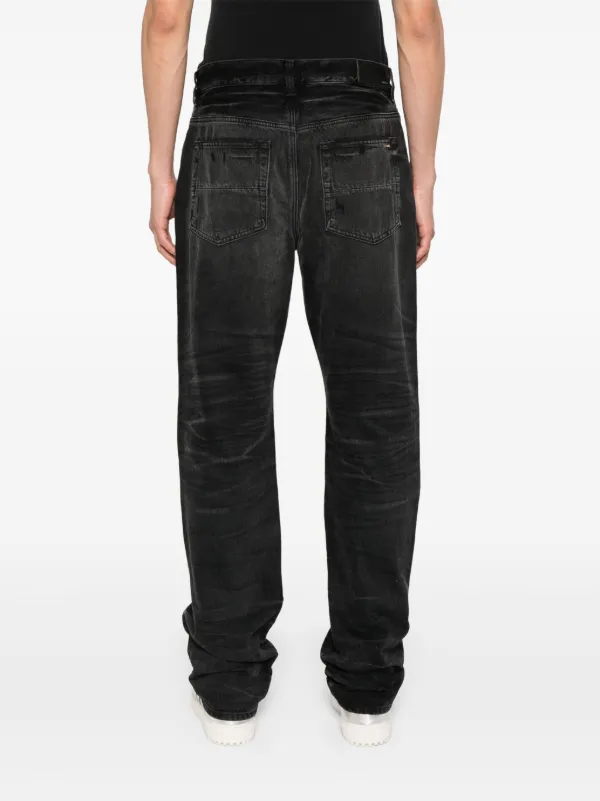 AMIRI Calça Jeans Reta MX1 De Algodão | Preto | FARFETCH BR