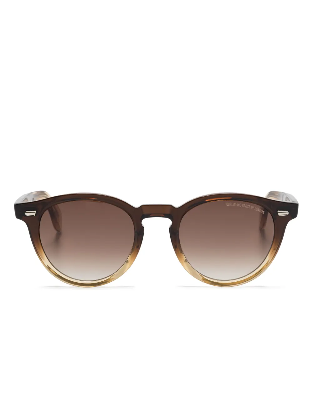 Cutler & Gross lentes de sol con armazón redonda | marrón | Image 1