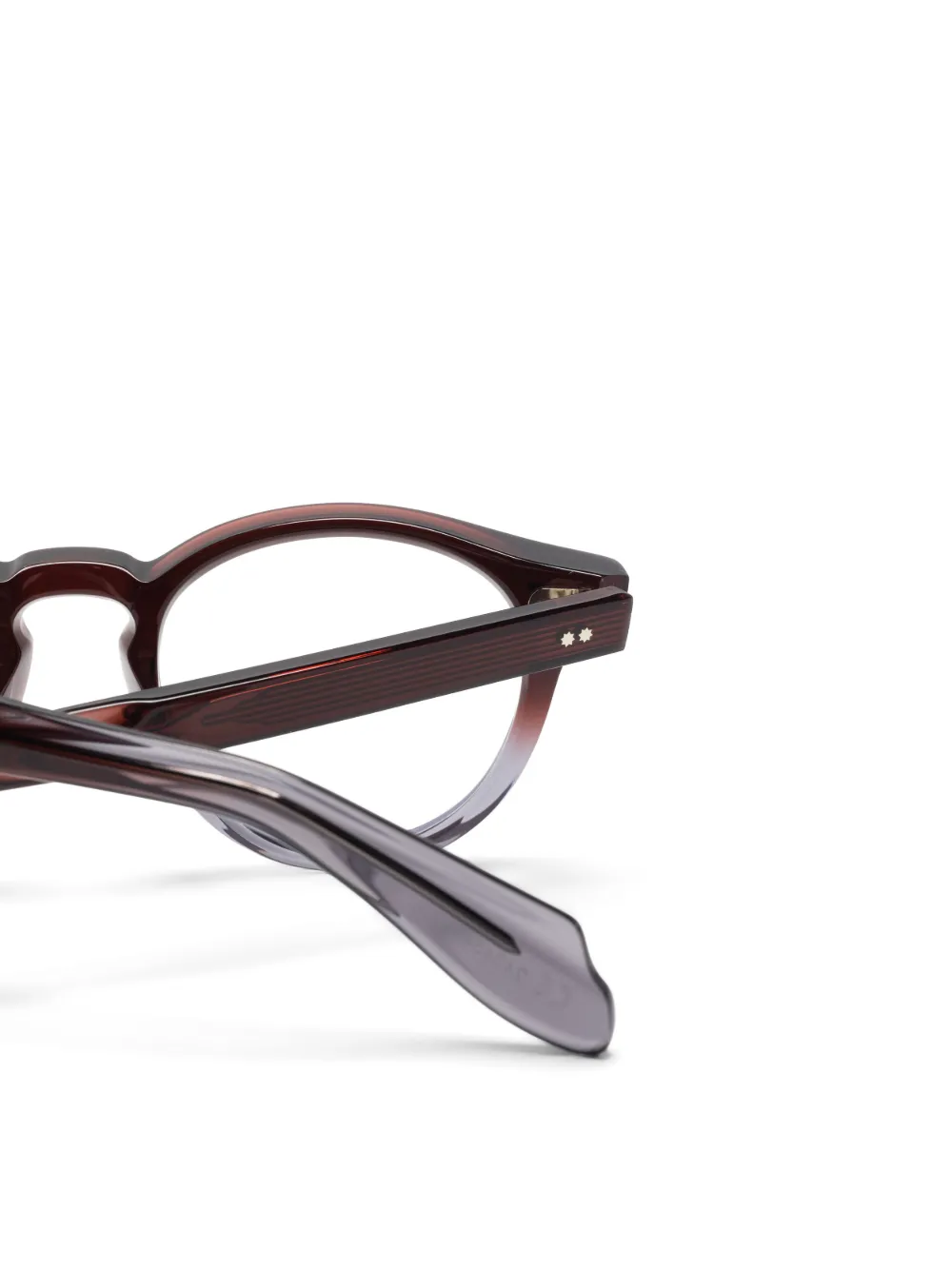 Cutler & Gross Bril met rond montuur Bruin