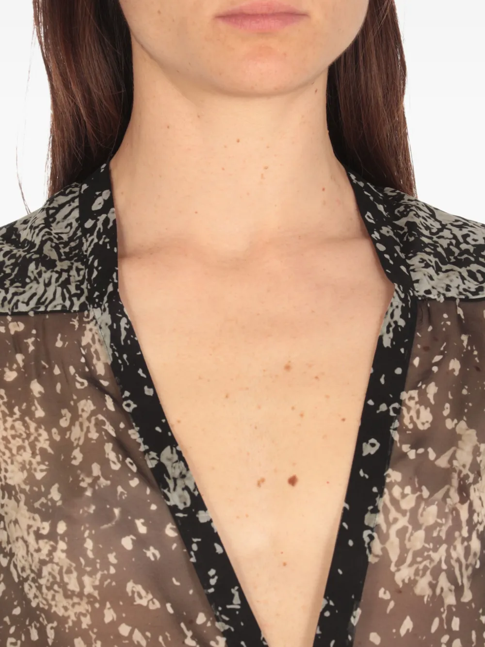 Rick Owens Larry blouse Zwart