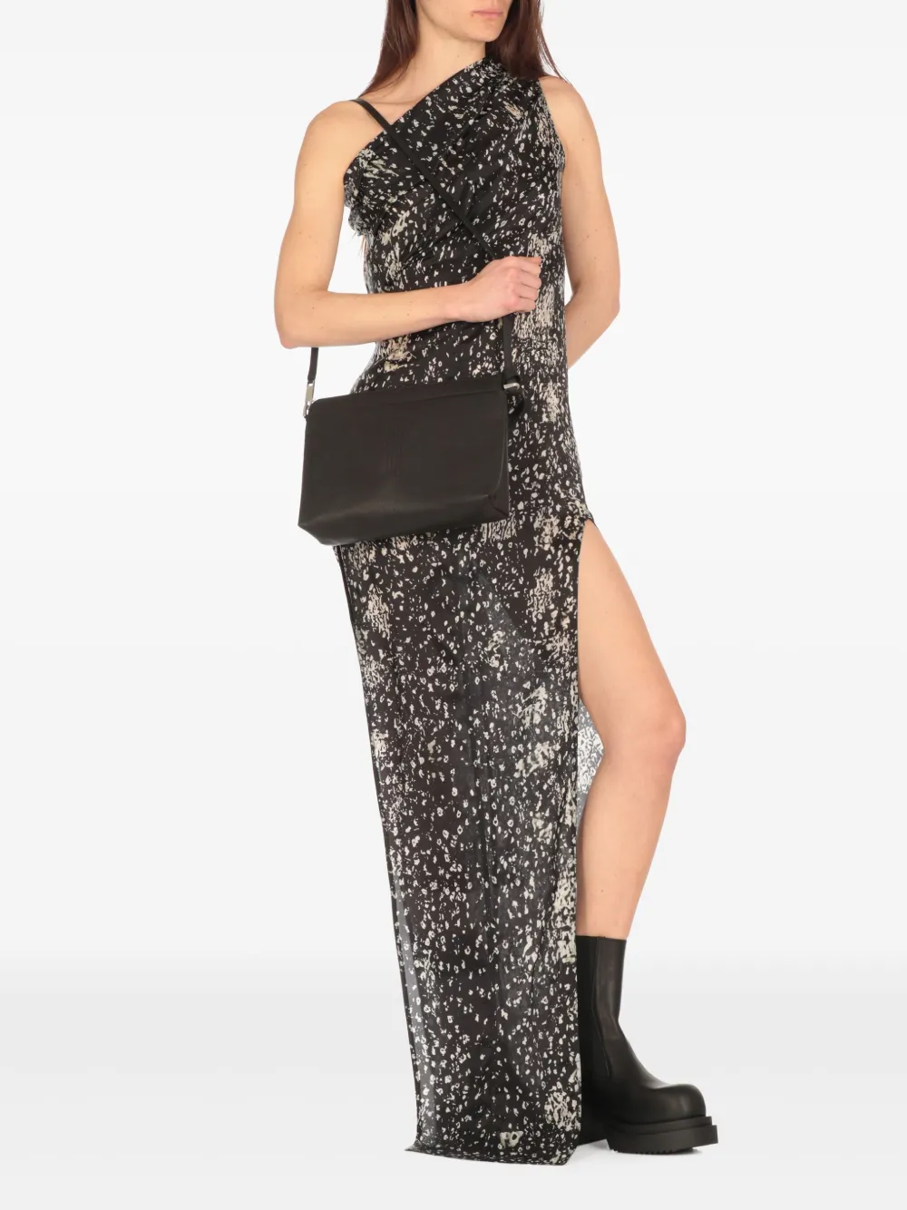 Rick Owens Athena maxi-jurk - Zwart