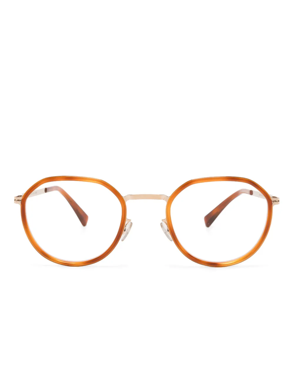 Mykita round-frame glasses | Brown | Image 1