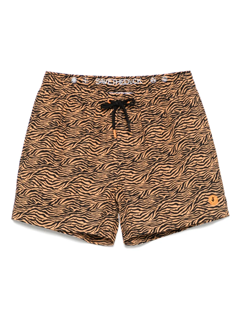 Save The Duck Ademir swim shorts | Orange | Image 1