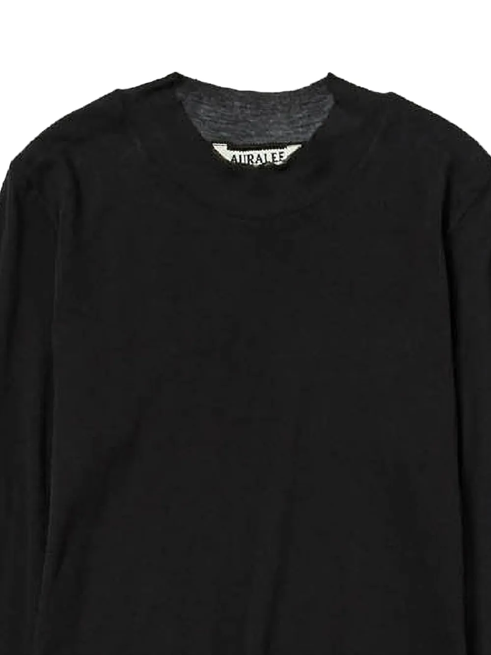  Auralee Cotton T-shirt - Black 