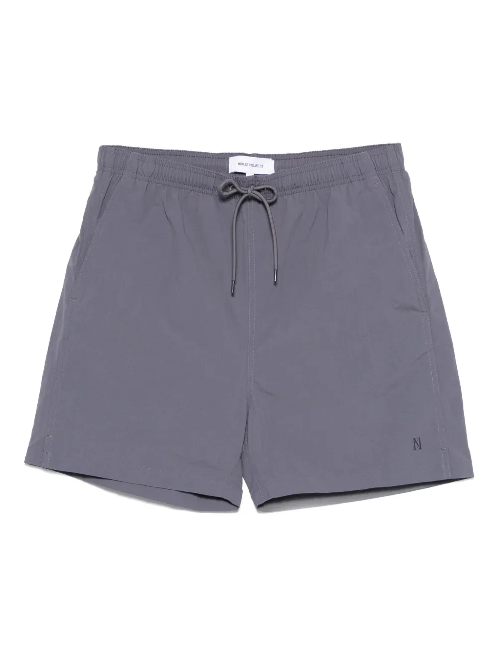 Norse Projects logo-embroidered swim shorts | Blue | Image 1