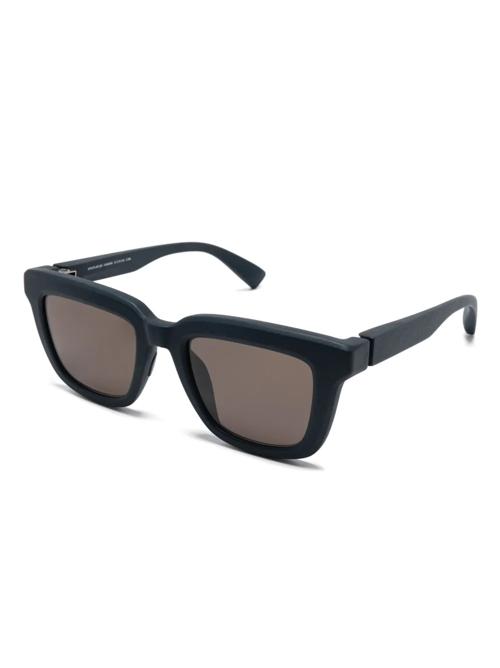 Mykita Zonnebril met vierkant montuur - Blauw