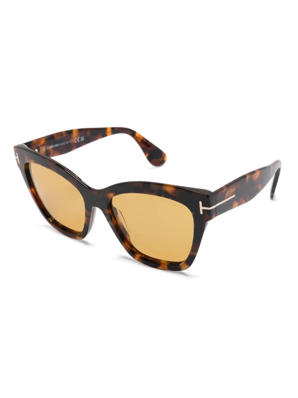 TOM FORD Eyewear cat-eye frame sunglasses - Bruin