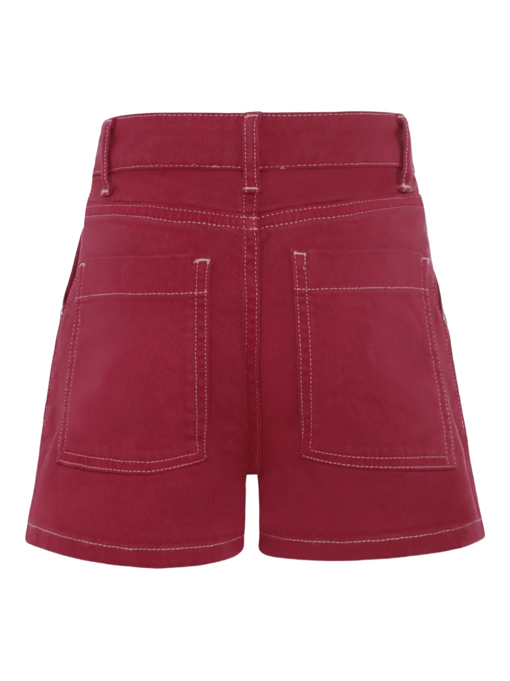 Shop Flower Mountain Logo-print Cotton Shorts