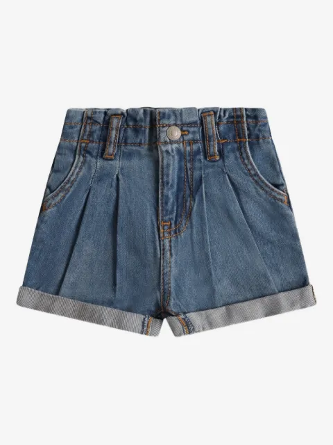 Levi's Kids pleated denim shorts