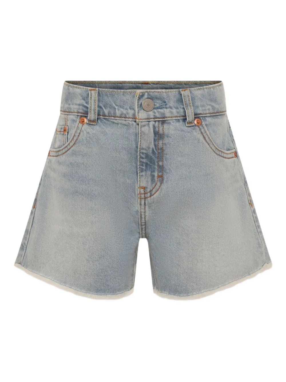 Levi's Kids High waist spijkershorts Blauw