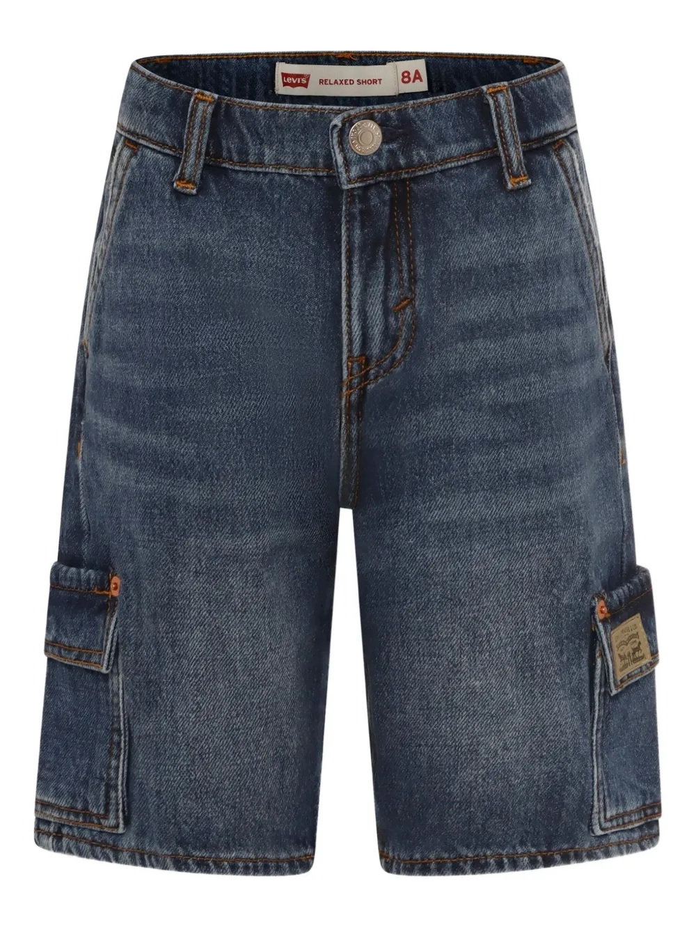 Levi's Kids Cargo spijkershorts Blauw