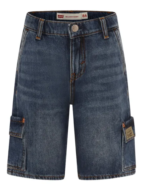 Levi's Kids cargo-style denim shorts