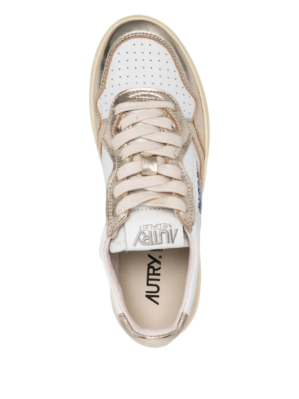 Autry Medalist leather sneakers White