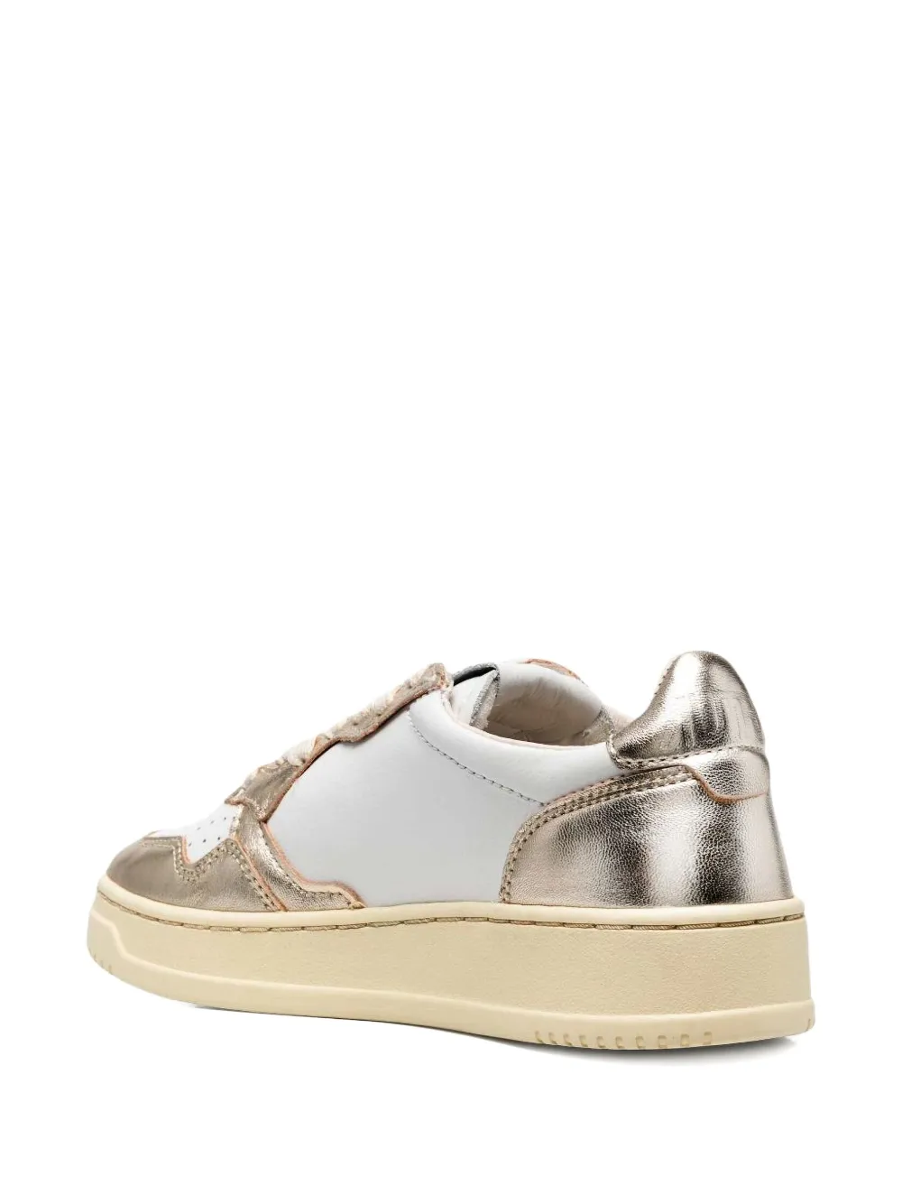 Autry Medalist leather sneakers White