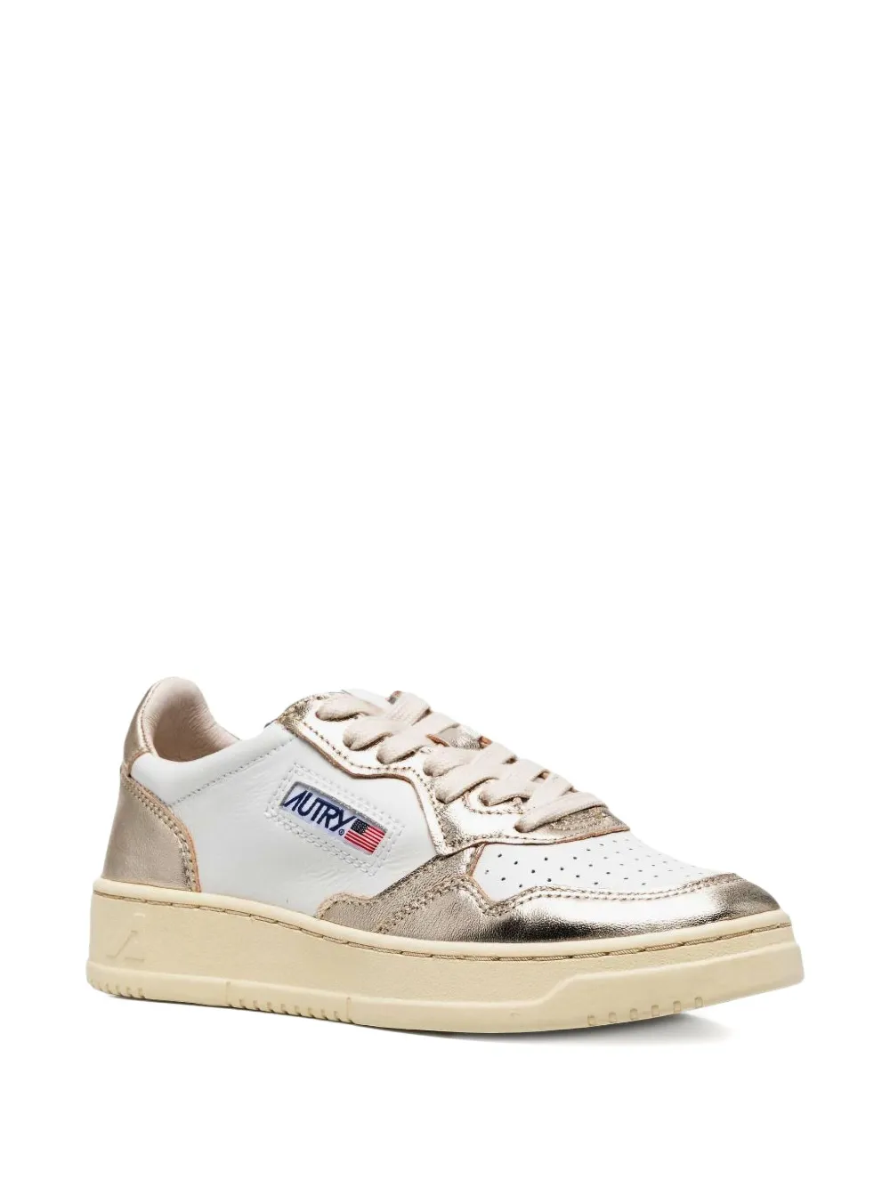 Autry Medalist leather sneakers White