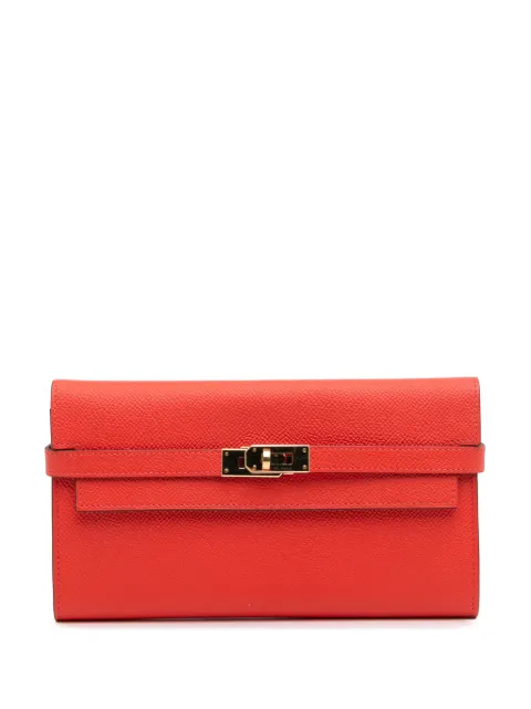 Hermès Pre-Owned 2016 Epsom Kelly Longue Wallet long wallets