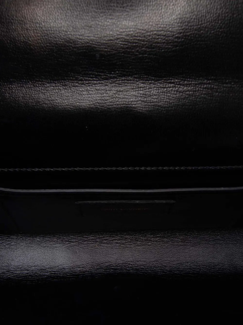 Pre-owned Saint Laurent 2014 Suede Classic Monogram Cassandre Tassel Clutch Bag