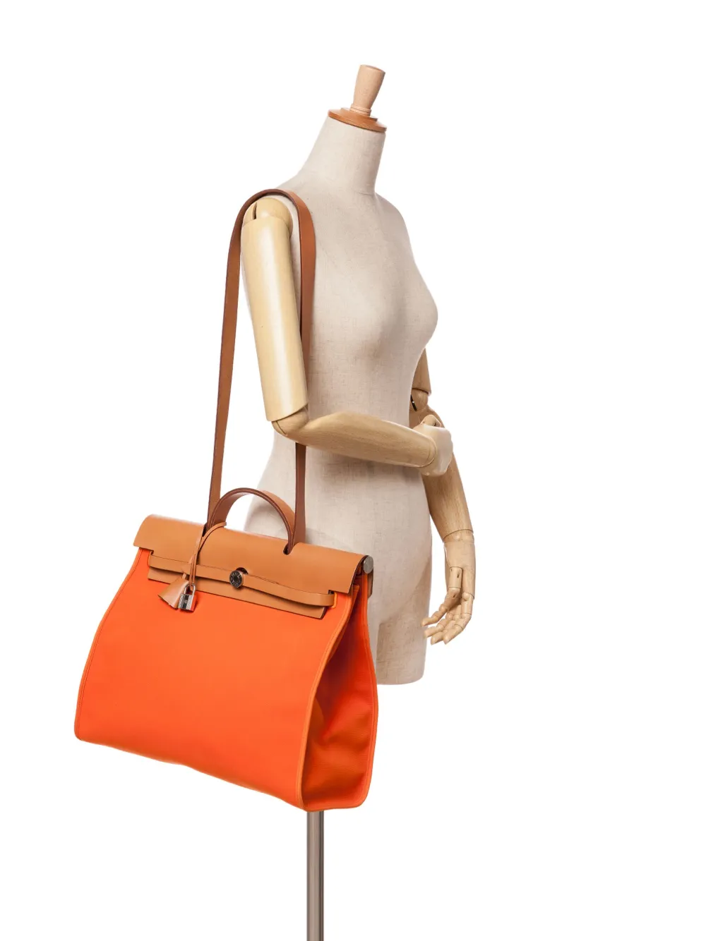 Hermès Pre-Owned 2014 Toile Herbag Zip 39 satchel | Pre-Owned | Image 2