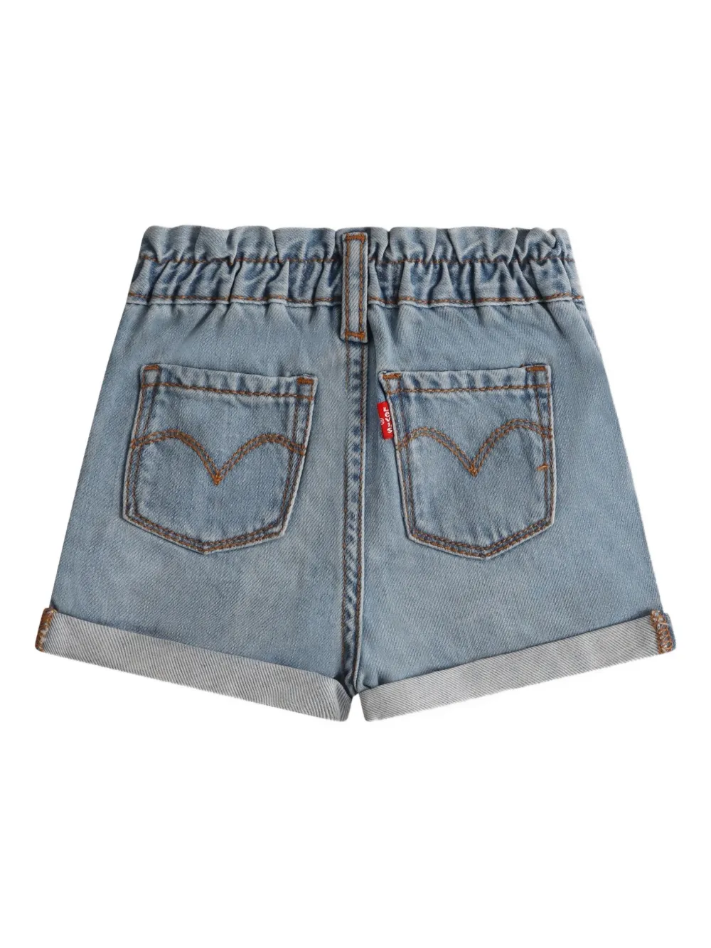 Shop Levi's Pleated Denim Shorts