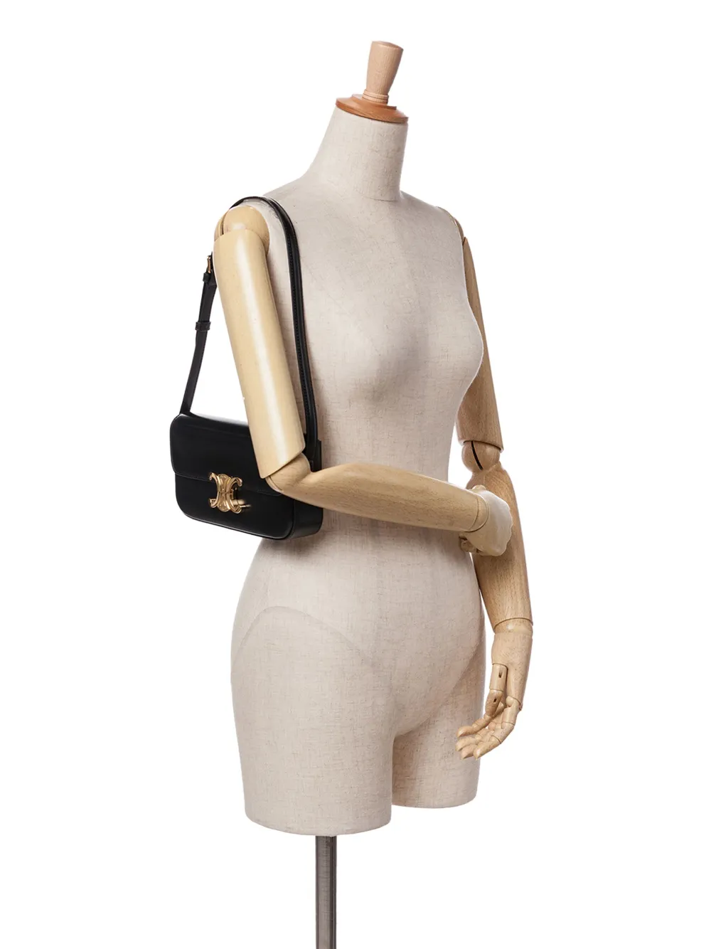 Céline Pre-Owned 2023 Shiny Calfskin Triomphe Claude shoulder bag | Pre-Owned | Image 2