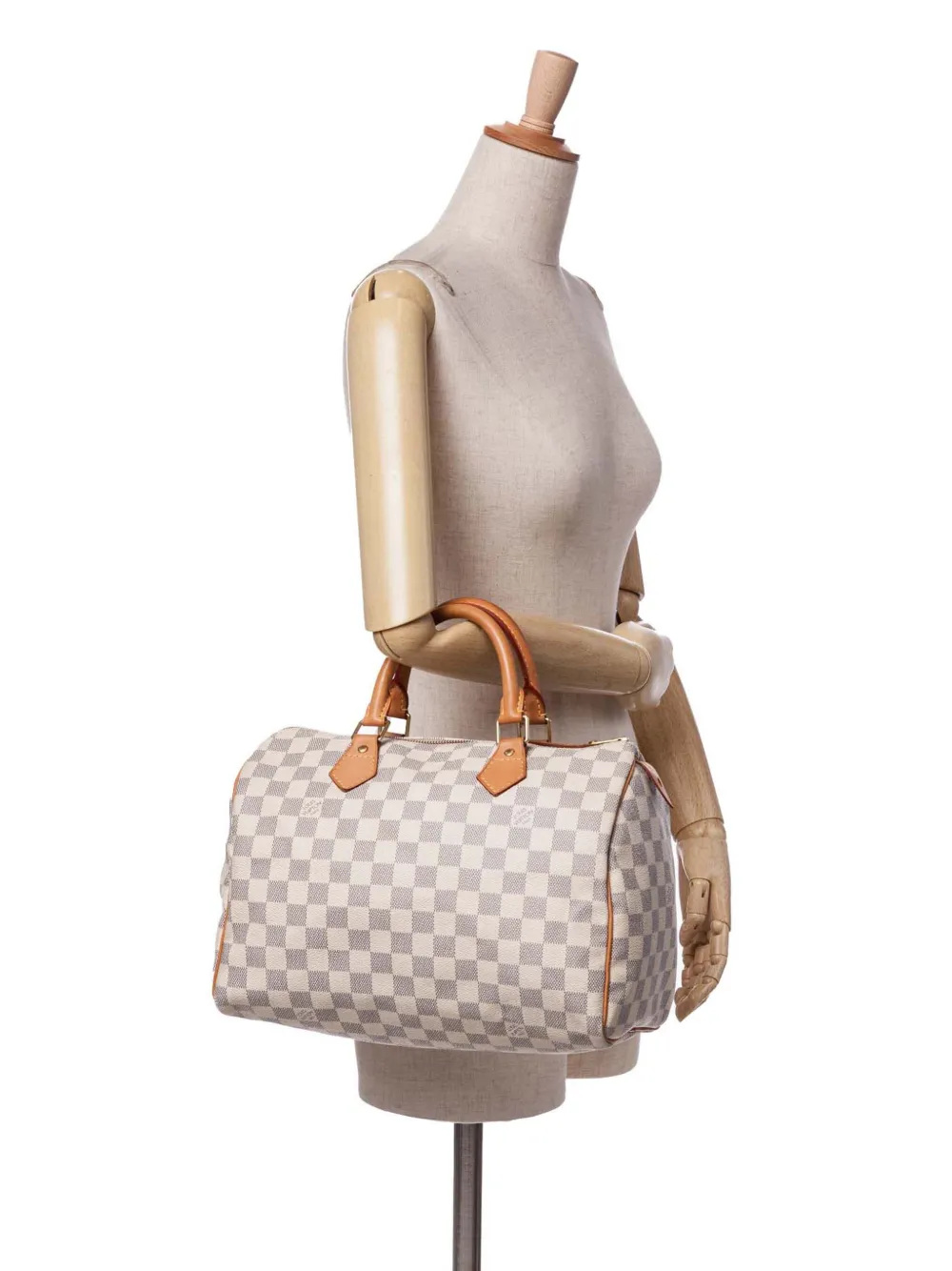 Louis Vuitton Pre-Owned 2011 Damier Azur Speedy 30 boston bag | Pre-Owned | Image 2