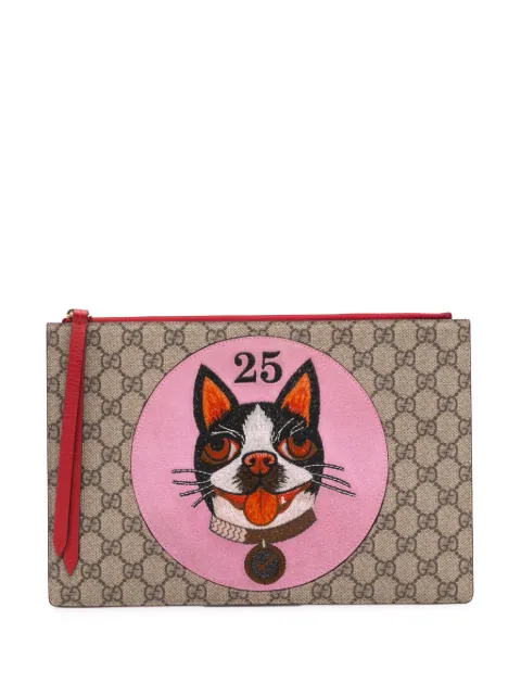 Gucci Pre-Owned 2000-2015 GG Supreme Bosco clutch bag