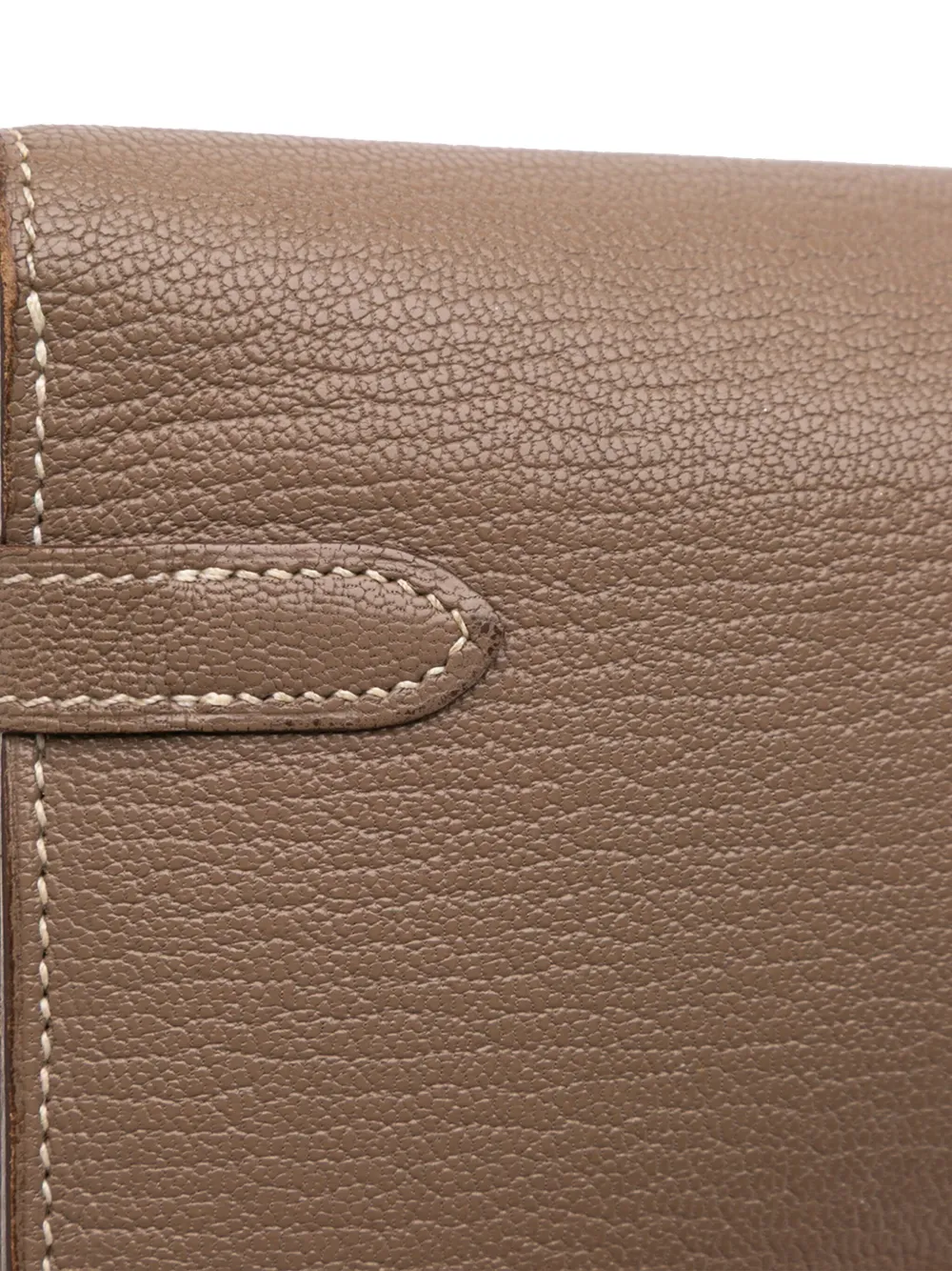 Pre-owned Hermes 2015 Chevre Mysore Kelly Longue Wallet Long Wallets