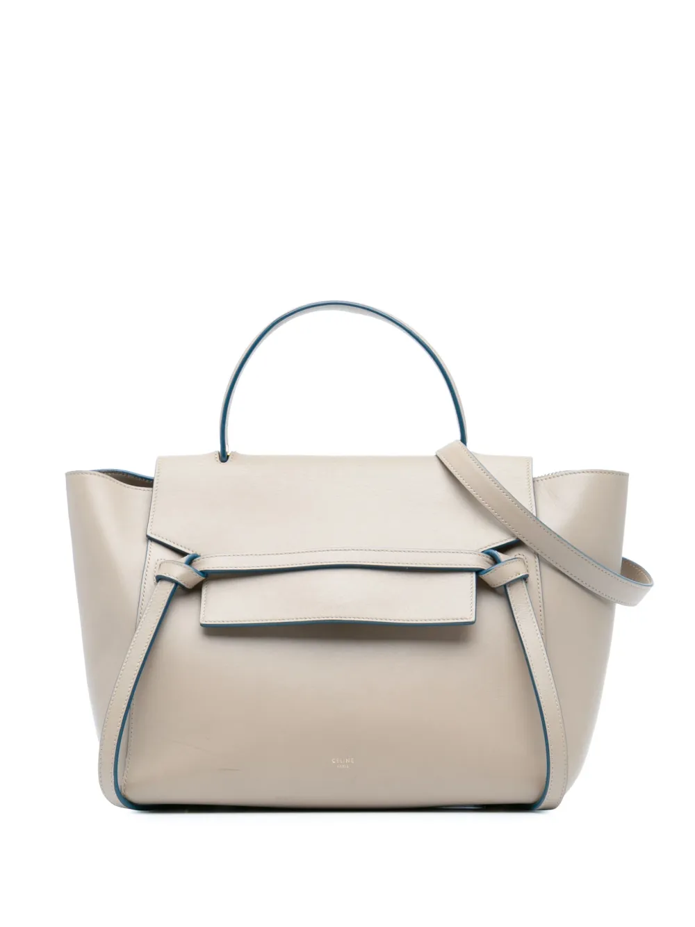 Pre-owned Celine 2015 Mini Leather Belt Satchel