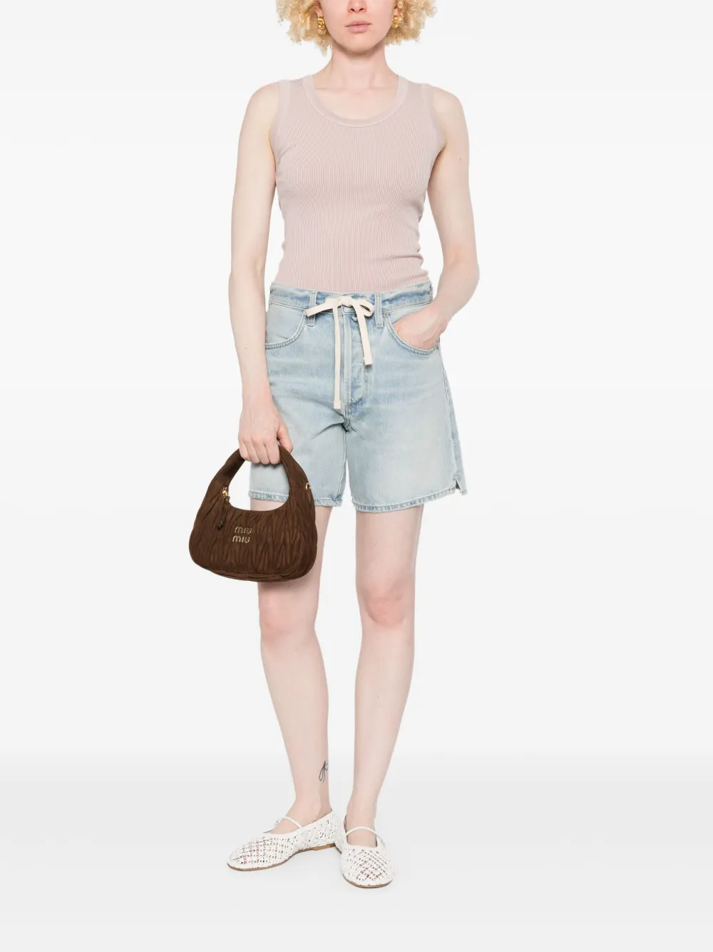 AGOLDE ribbed tank top | Vests & Tank Tops | Image 2