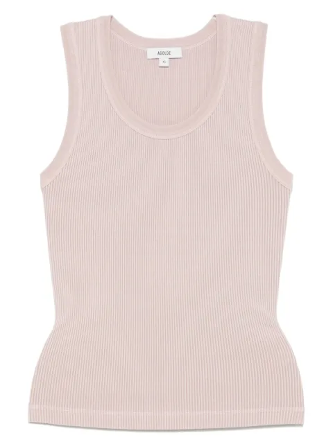 AGOLDE Geripptes Tanktop
