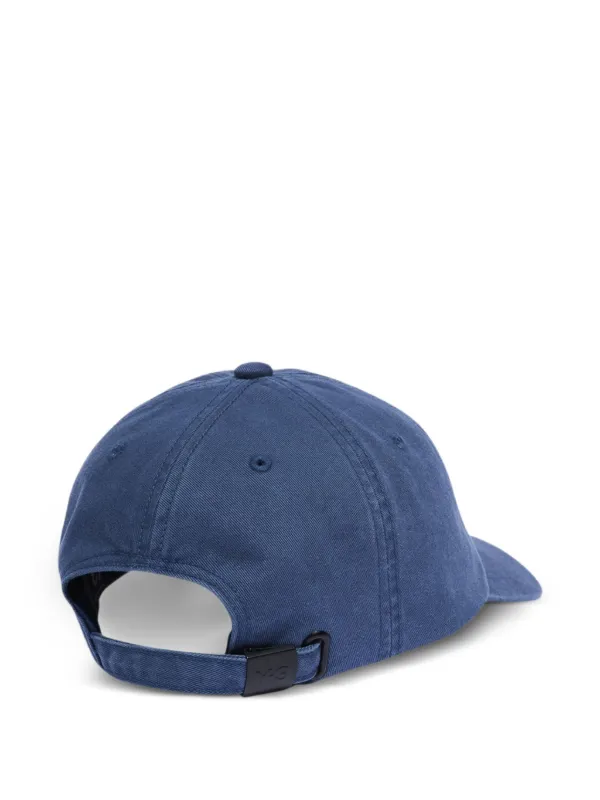 Y-3 Dad Baseball Cap | Blue | FARFETCH CA