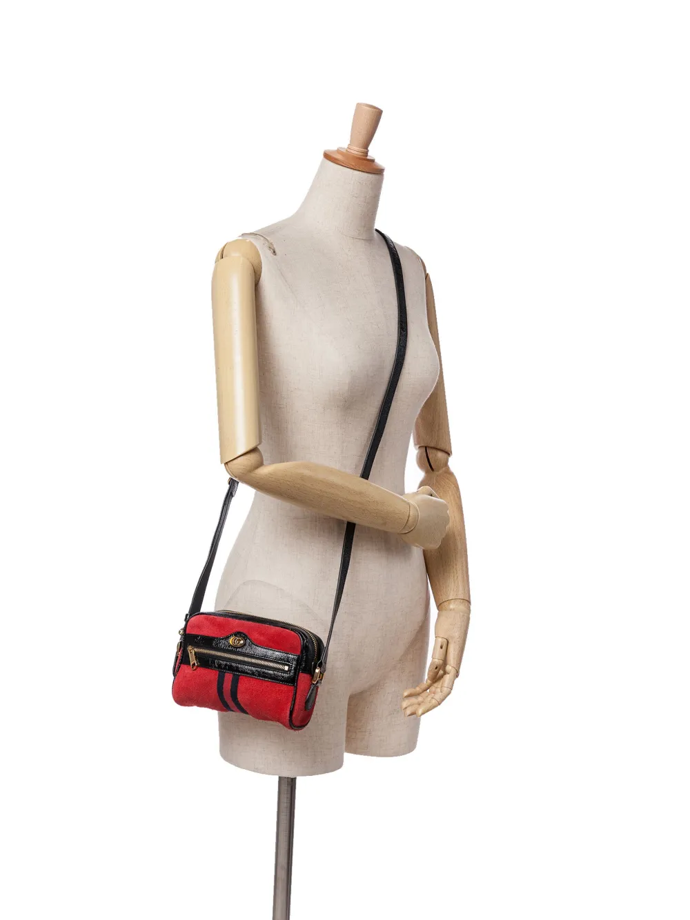 Gucci Pre-Owned 2016-2025 Mini Suede Ophidia crossbody bag | Pre-Owned | Image 2