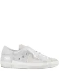 Philippe Model Paris leather low sneakers - Silver