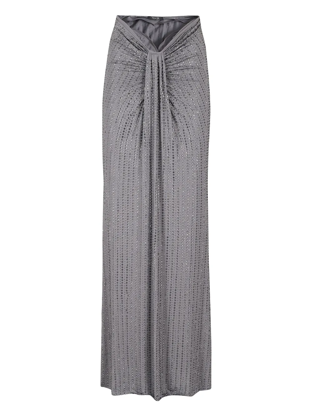 crystals-embellished maxi skirt
