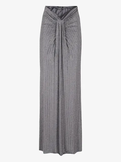 VENUJA crystals-embellished maxi skirt