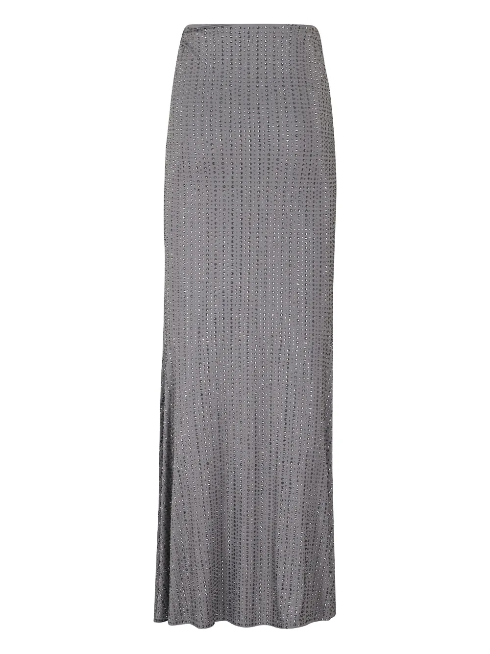 VENUJA crystals-embellished maxi skirt - Grijs